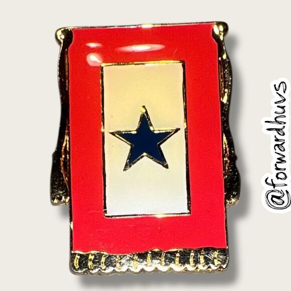 Bundle Sale 3 for $15 | Blue Star Service Flag Pin – Military Family Symbol - Picture 1 of 10